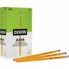Ticonderoga Dixon Pencils, #2 Soft Lead, Box Of 144