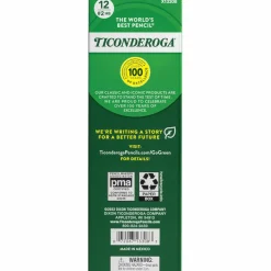 Ticonderoga My First Beginners' Elementary Pencils, HB Lead, Pack of 12