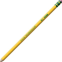 Ticonderoga Pencils , Pre-Sharpened, #2 Soft Lead, Yellow Barrel, Box Of 30