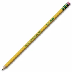 Ticonderoga Pencils, Presharpened, #2 Lead, Soft, Pack of 12