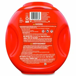 Tide PODS Laundry Detergent, HE Compatible, Spring Meadow, 57 oz Tub, 76 Pacs/Tub, 4 Tubs/Carton