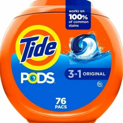 Tide PODS Laundry Detergent, Tide Original Scent, 76 Pods