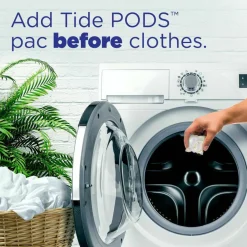 Tide Pods, Unscented, 81 Pods/Tub
