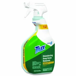 Tilex CloroxPro Disinfecting Soap Scum Remover Spray, Unscented, 32 oz Smart Tube Spray, 9/Carton