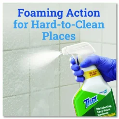 Tilex CloroxPro Disinfecting Soap Scum Remover Spray, Unscented, 32 oz Smart Tube Spray, 9/Carton