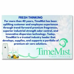 TimeMist Classic Aerosol Dispenser, 8"H x 3-1/4"W x 3-3/4"D, White