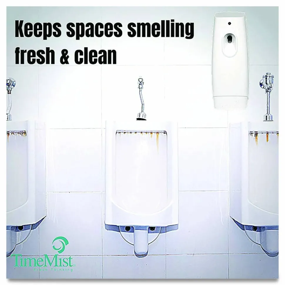 TimeMist Classic Aerosol Dispenser, 8"H x 3-1/4"W x 3-3/4"D, White
