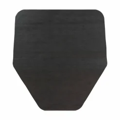 TOLCO Komodo Urinal Mat, Shield-Shaped, Gray Smooth Surface, 18