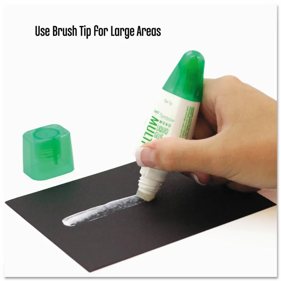 Tombow MONO Multi Liquid Glue, 0.88 oz, Dries Clear