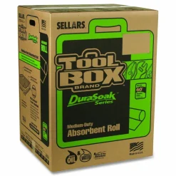 TOOLBOX DuraSoak Universal Sorbents Medium Duty Roll Pad, 40 gal, 28.5