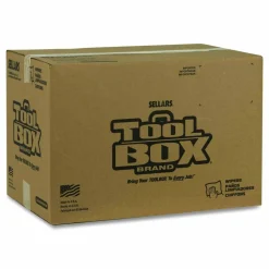 TOOLBOX Z400 Quarterfold Wipers, 1-Ply, 11.87 x 13, White, 12/Carton