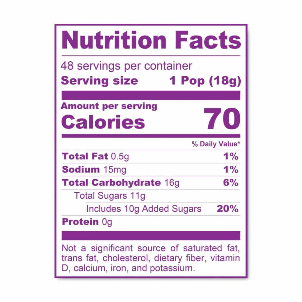 Tootsie Roll Caramel Apple Pops, 0.63 oz, 48/Carton