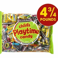 Tootsie Roll Child's Play Assortment Pack, Assorted, 4.75 lb Bag