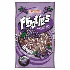 Tootsie Roll Frooties, Grape, 38.8oz Bag, 360 Pieces/Bag