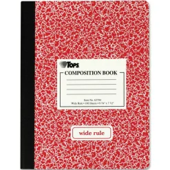Tops Composition Book, 7-1/2