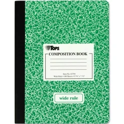 Tops Composition Book, 7-1/2