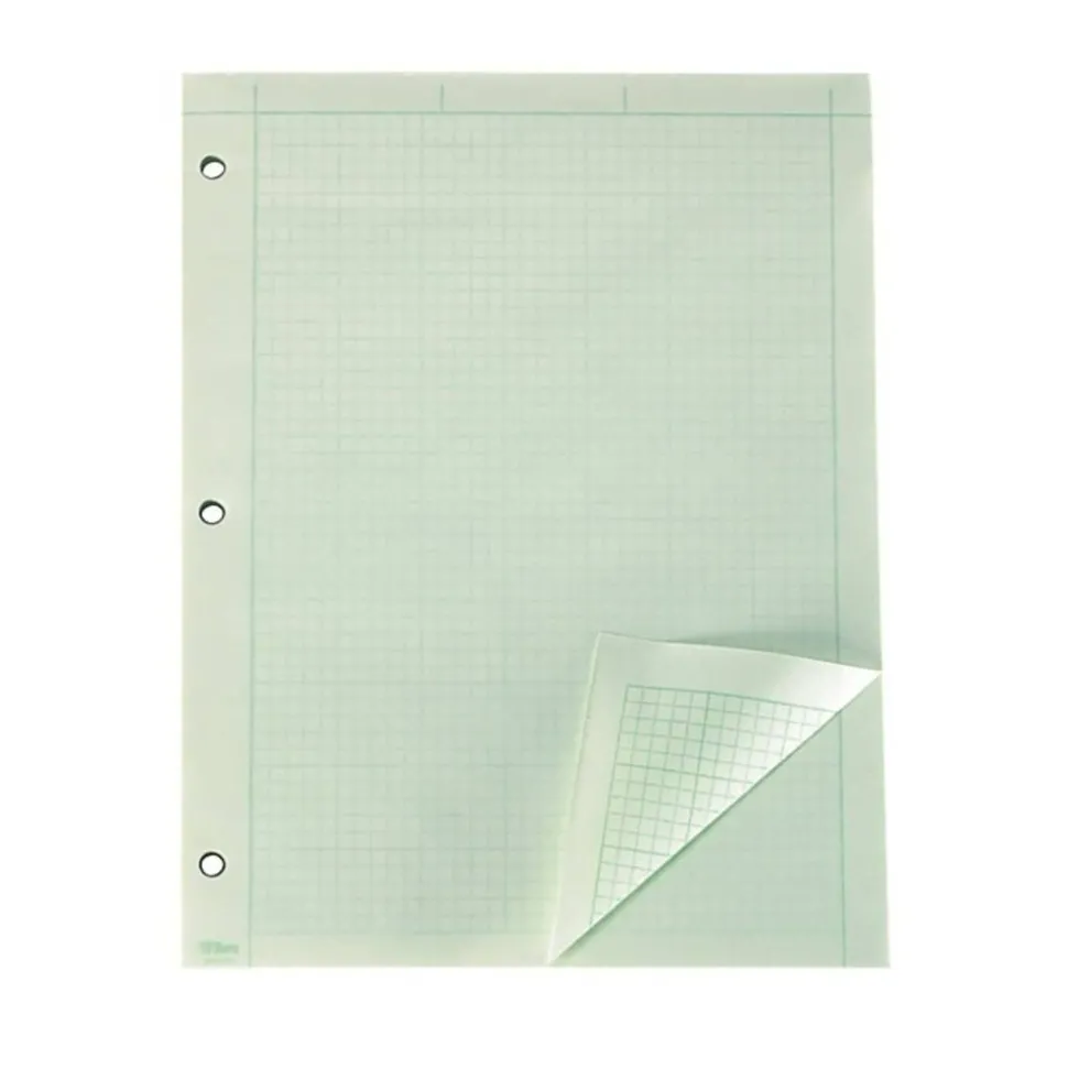 TOPS Engineer's Computation Pads, 8 1/2" x 11", Green, 100 Sheets