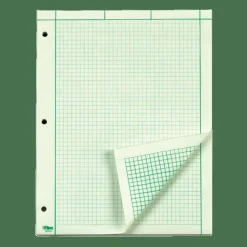 TOPS Engineer's Computation Pad, 8 1/2" x 11", 200 Sheets, Green