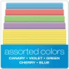 Tops Index Cards, Ruled, 5" x 8", Assorted Colors, Pack Of 100