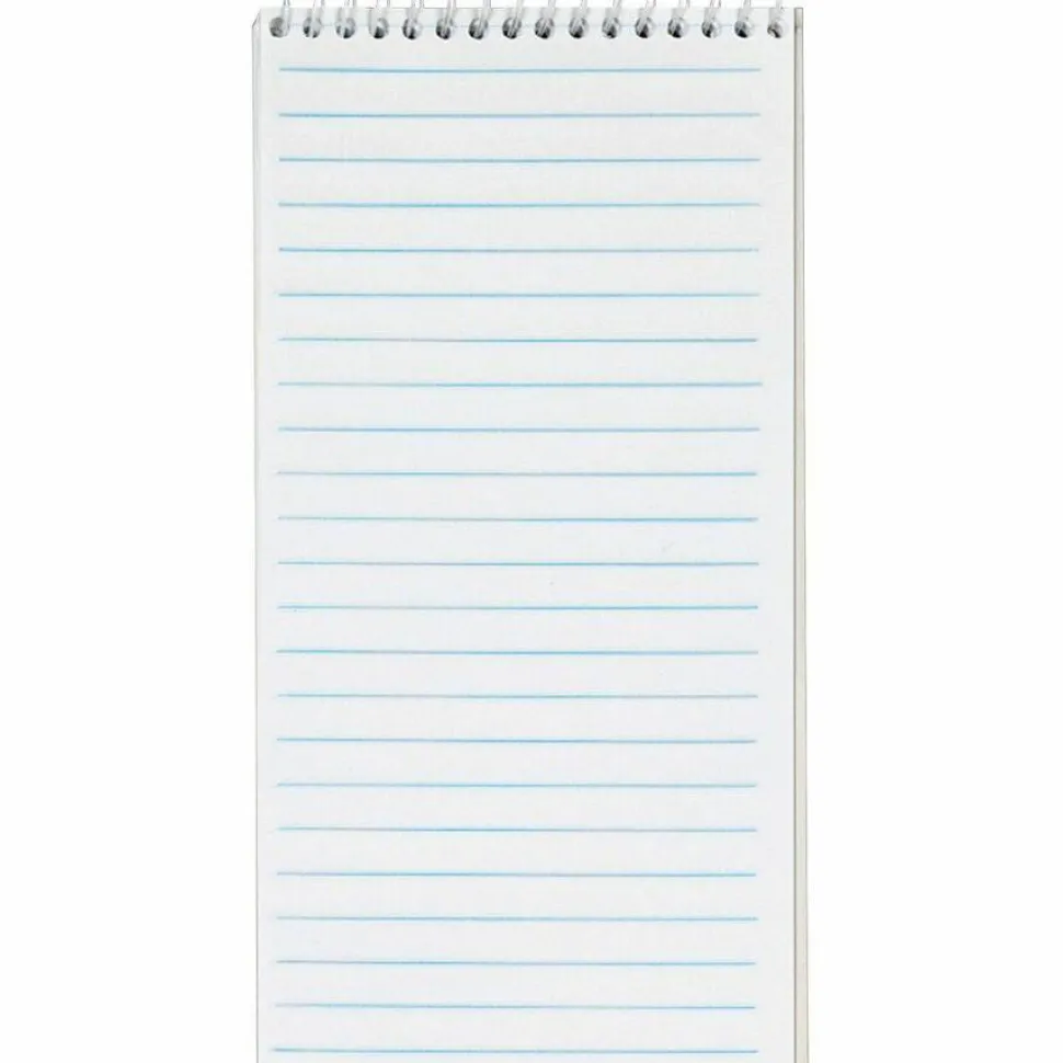 TOPS Reporter's Notebooks, 4" x 8", 1 Subject, Gregg Ruled, 70 Sheets, Pack Of 12 Books