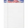 TOPS American Pride Binding Legal Writing Tablet - Jr.Legal - 50 Sheets - Strip - 16 lb Basis Weight - 75103