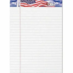 TOPS American Pride Binding Legal Writing Tablet - Jr.Legal - 50 Sheets - Strip - 16 lb Basis Weight - 75103