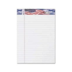 TOPS American Pride Binding Legal Writing Tablet - Jr.Legal - 50 Sheets - Strip - 16 lb Basis Weight - 75103