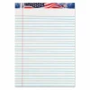 TOPS American Pride Legal Rule Writing Pad - 50 Sheets - Legal Ruled - 16 lb Basis Weight - 8 1/2"x11 3/4" - 75140
