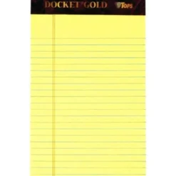 TOPS Docket Gold Premium Writing Pads, 5