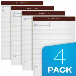 TOPS Docket Gold Premium Writing Pads, 8 1/2