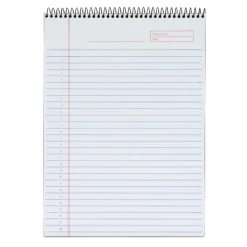 TOPS Docket Gold Wirebound Writing Pad, 8 1/2