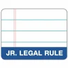 TOPS Docket Ruled Perforated Pads, Narrow Rule, (50) White 5 x 8 Sheets, 6/Pack