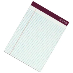 TOPS Double Docket Gold Writing Pads, 8 1/2