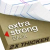 TOPS Double Docket Rigid Back Legal Pads - 100 Sheets - Stapled/Glued - Ruled - 16 lb Basis Weight - 8 1/2"x11 3/4" - 63384