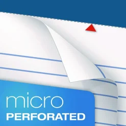 TOPS Double Docket Rigid Back Legal Pads - 100 Sheets - Stapled/Glued - Ruled - 16 lb Basis Weight - 8 1/2"x11 3/4" - 63384