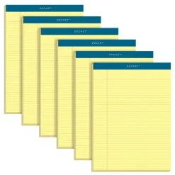TOPS Double Docket Writing Pads, 8 1/2