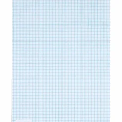 TOPS Graph Pad - 50 Sheets - Both Side Ruling Surface - 20 lb Basis Weight - Letter - 8 1/2