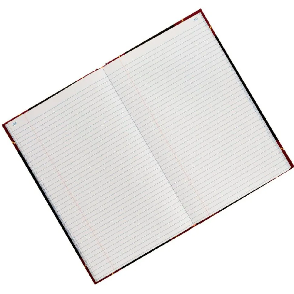 Tops Hardbound Book, 11 3/4" x 7 1/4", Record Ruling, 300 Pages (150 Sheets)