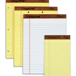 TOPS 2-Hole Punched Perforated Writing Pads, 8 1/2