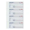 TOPS Manifold Receipt Book, 3-Part, 7 5/8" x 11", White/Canary/Pink