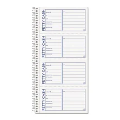 Tops Petty Cash Book, 2-Part, 11" x 5-1/2"