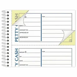 Tops Petty Cash Book, 2-Part, 11
