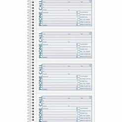 TOPS Phone Message Book, 2-Part, 11