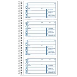 TOPS Phone Message Book, 2-Part, 11