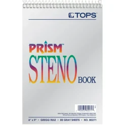 TOPS Prism+ Color Steno Notebooks, 6