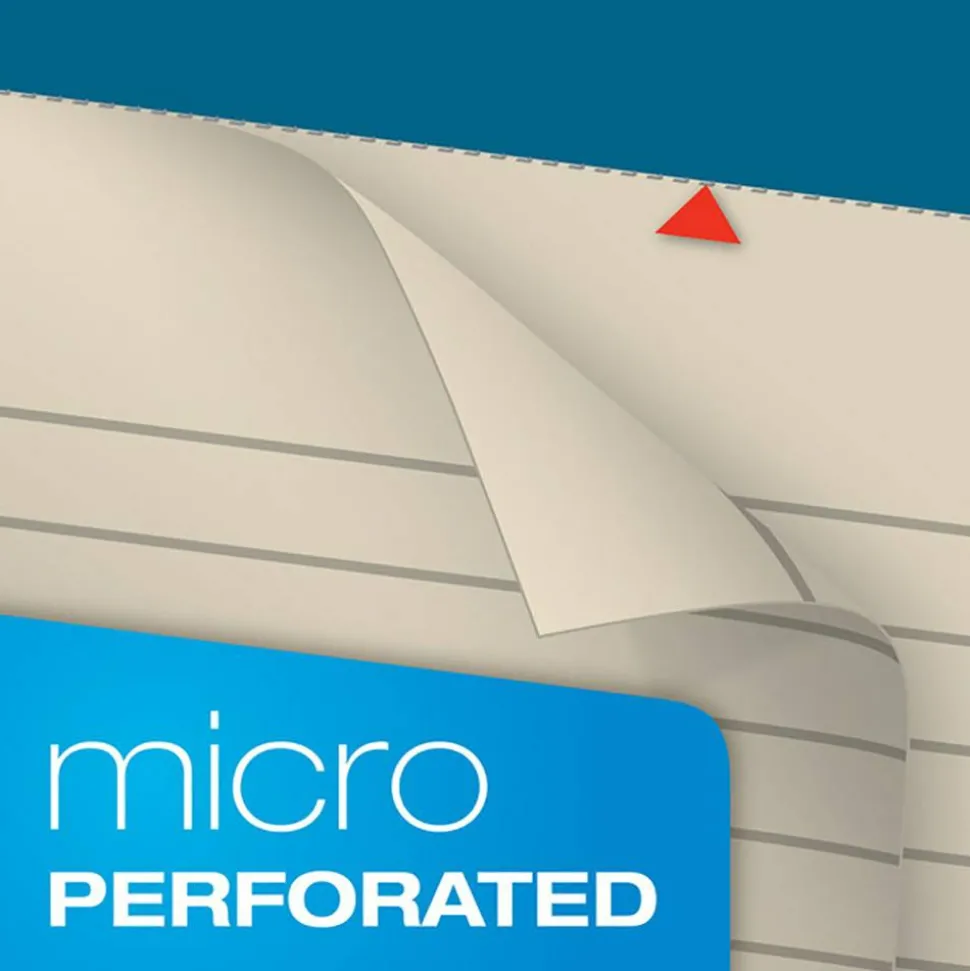 TOPS Prism+ Color Writing Pads, 5" x 8", 100% Recycled, Legal Ruled, 50 Sheets Per Pad, Assorted Colors, Pack Of 6 Pads