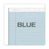 TOPS Prism+ Color Writing Pads, 8 1/2" x 11 3/4", 100% Recycled, Legal Ruled, 25 Sheets, Blue, Pack Of 12 Pads
