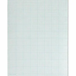 TOPS Quad-Ruling Cross Section Pad, Letter Size, Quadrille Ruled, 50 Sheets
