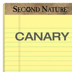 TOPS Second Nature 30% Recycled Writing Pads, 5