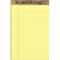 TOPS Second Nature 30% Recycled Writing Pads, 5